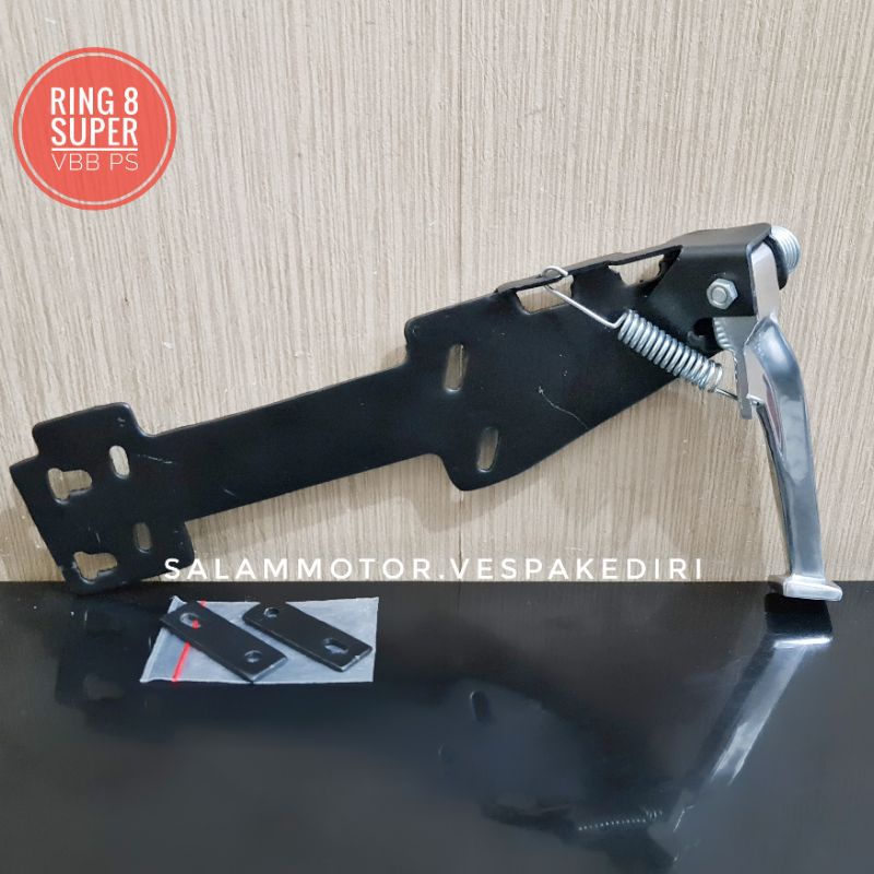 standar samping vespa klasik ring 8 replikasuper ps strada vbb bajaj