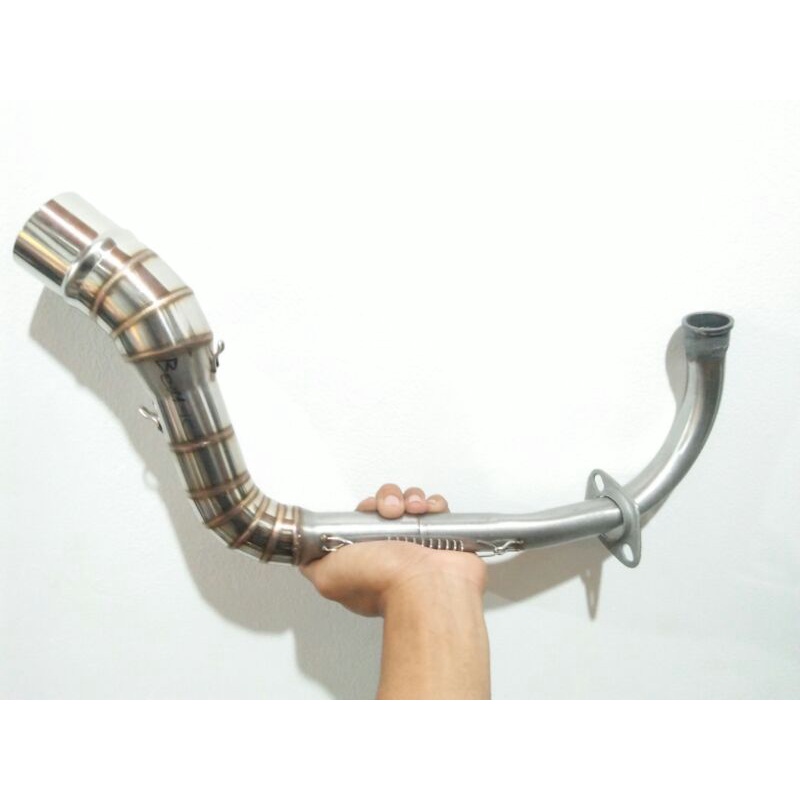 Leher Knalpot Beat fi Road race beat kolong dm 50mm Beat esp beat pop beat karbu
