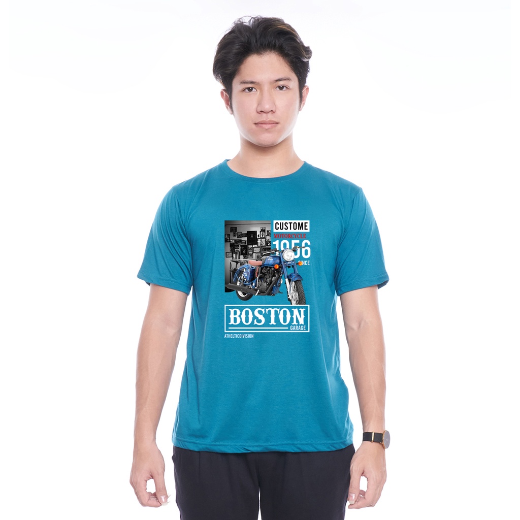 Kaos Oblong Pendek Gambar Custom Motor