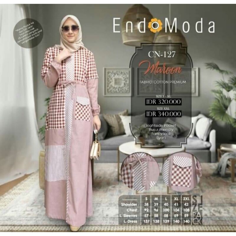 GAMIS CN 127 /GAMIS BY ENDOMODA TERBARU 2022