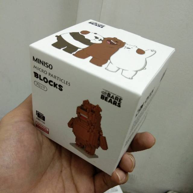 MINISO | building block we bare bears