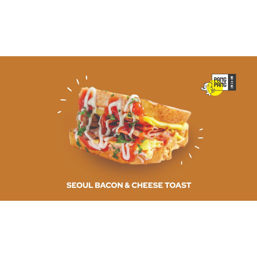 

Seoul Bacon n Cheese Toast