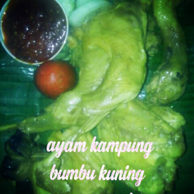 

Ayam kampung bumbu kuning mamamuda