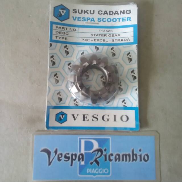 Gigi Stater Vespa Excel Strada