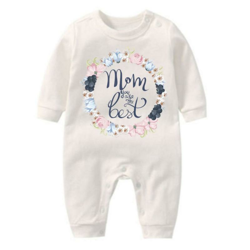 Sleepsuit baby bermotif SNI