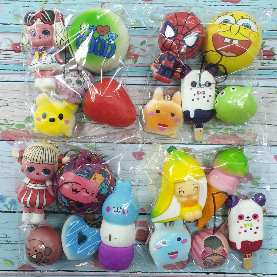 Squishy Promo Paket Murah Spesial Isi 5 SUPERSALE Shopee Squishy Promo Paket Murah Spesial Isi 5 SUPERSALE Shopee