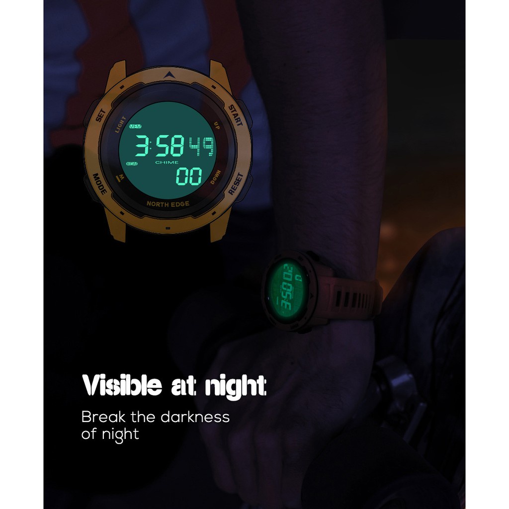 Jam Tangan Sport Original North Edge Mission to Mars