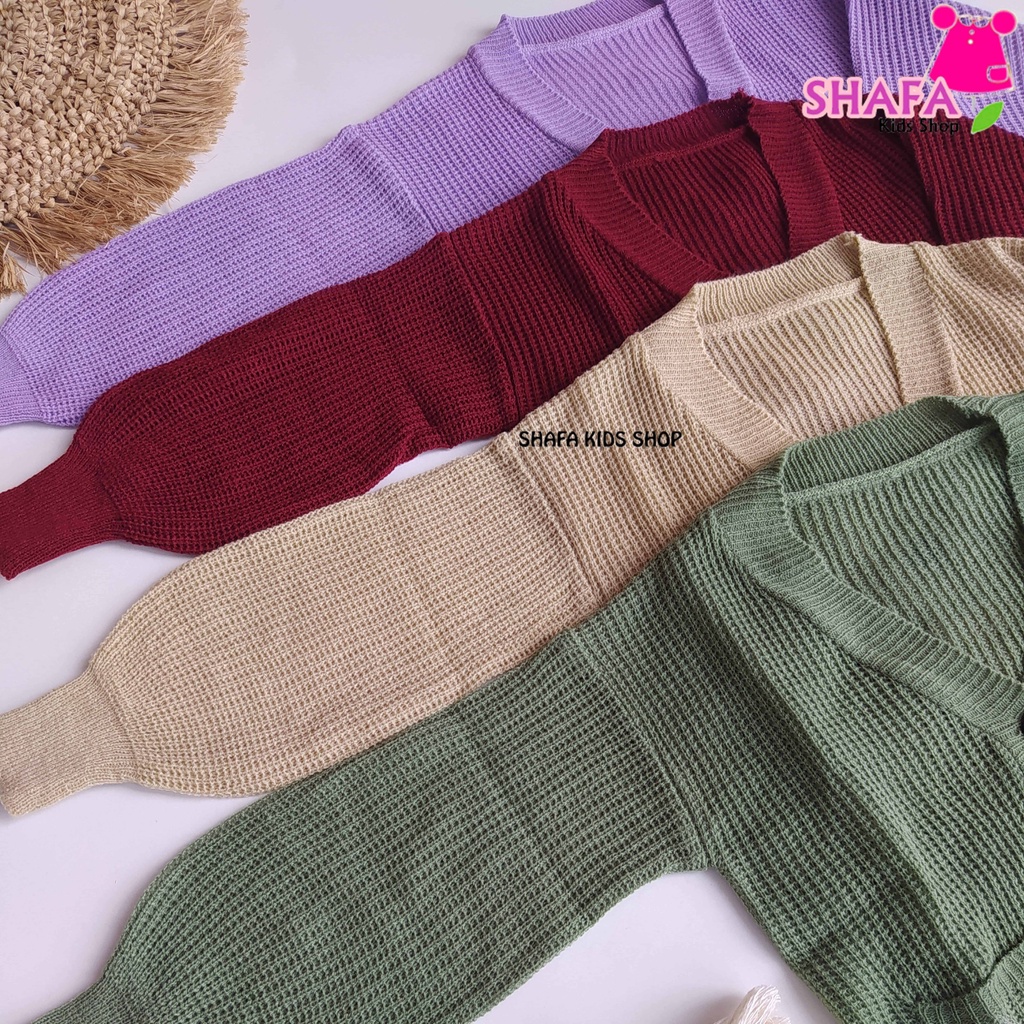 CARDIGAN RAJUT ANAK 1 - 7 TAHUN / SWEATER CARDIGAN RAJUT ANAK PEREMPUAN / CARDIGAN RAJUT BAYI / PAKAIAN ANAK PEREMPUAN / OUTWEAR