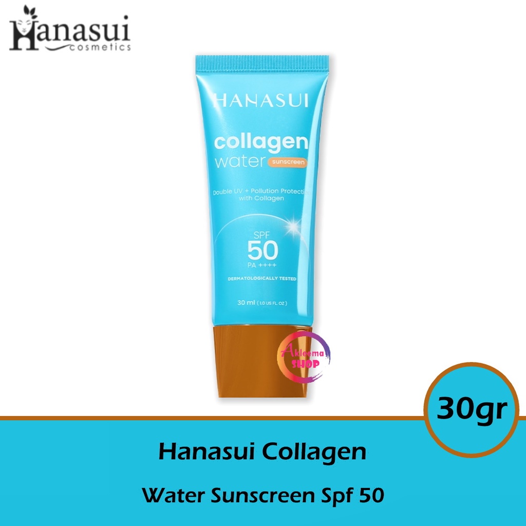 Paket Hanasui Flawless Glow 7pcs (day cream 15gr+night cream 15gr+serum biru 12ml+micellar 100ml+sunscreen 30ml+essence 100ml+cleanser 60gr)