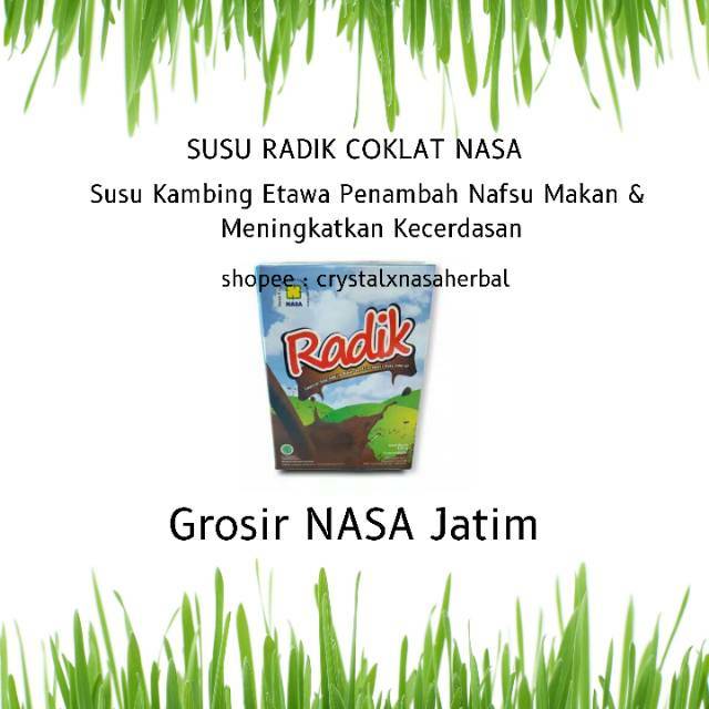[ COD ] susu Radik / radix cokelat NASA meningkatkan kekebalan kecerdasan dan imunitas tubuh