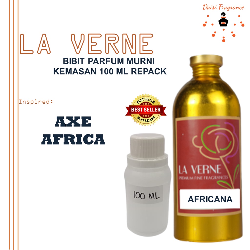 BIBIT PARFUM MURNI LA VERNE AXE AFRICA | 100 ML REPACK | PARFUM | UNISEX