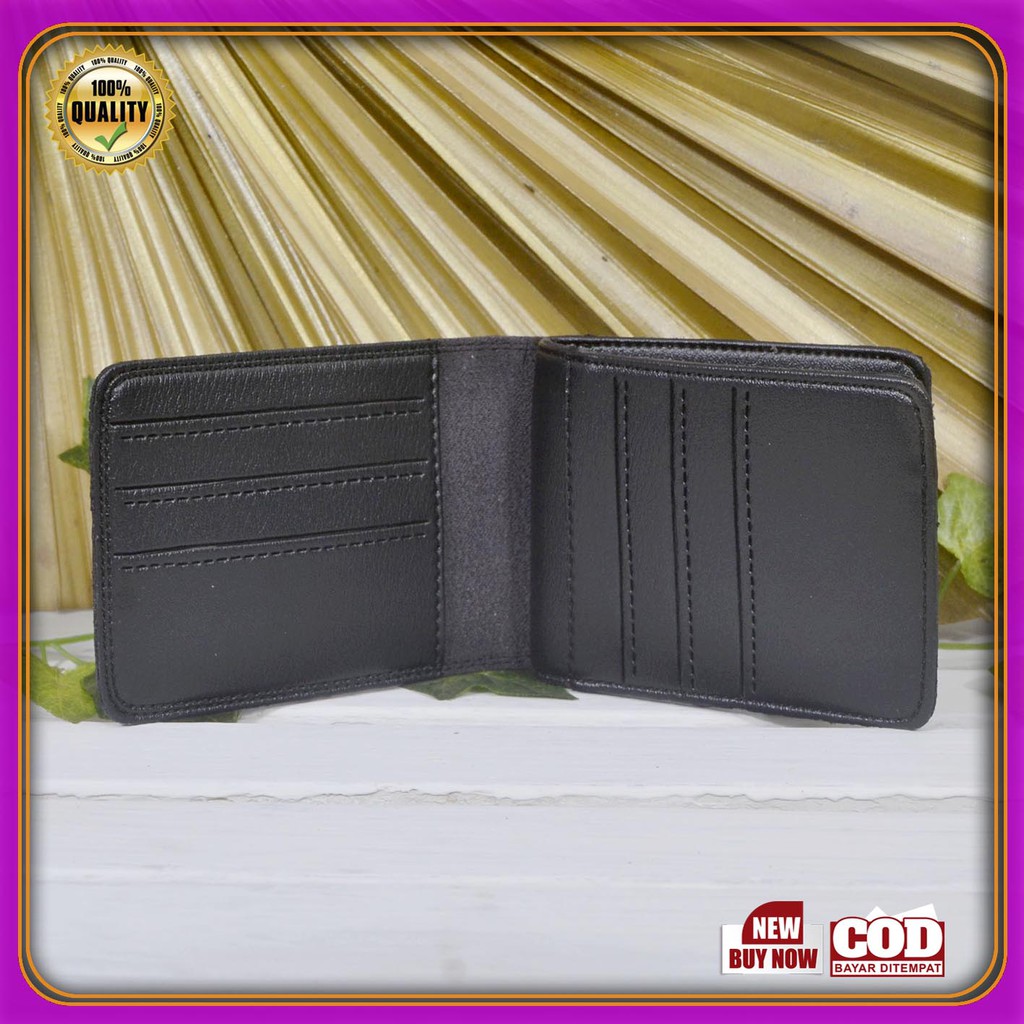 DOMPET Sintetik lipat pria kasual Model AMT