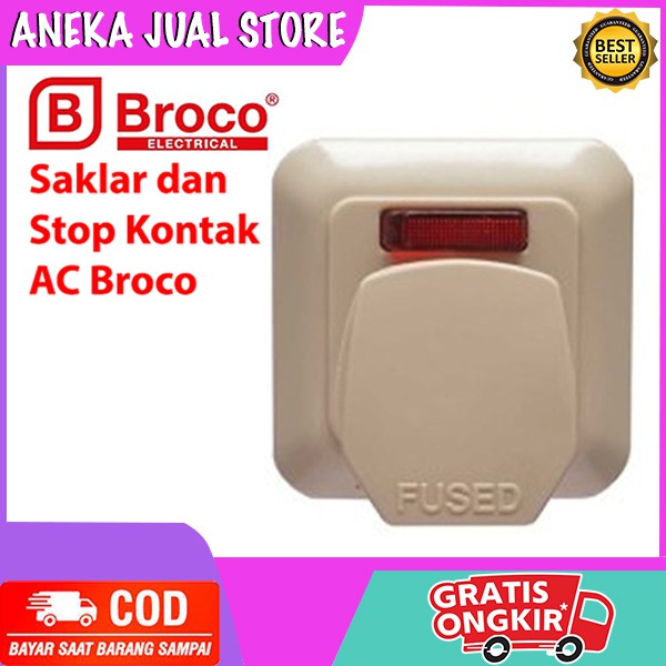 PROMO Saklar dan Stop Kontak AC Broco