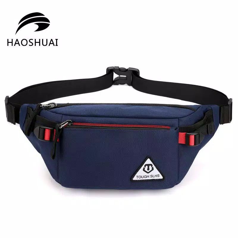 HAOSHUAI 8205 tas selempang pria waistbag waterproof original