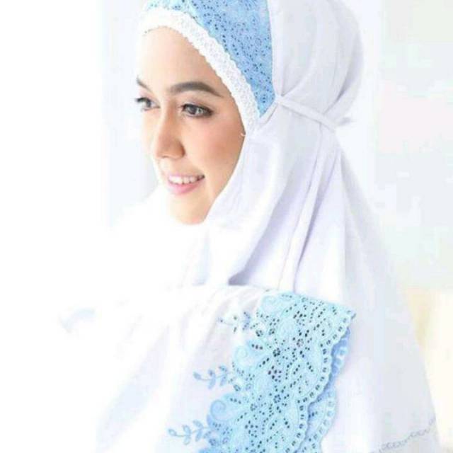 Mukena siti khadijah putih