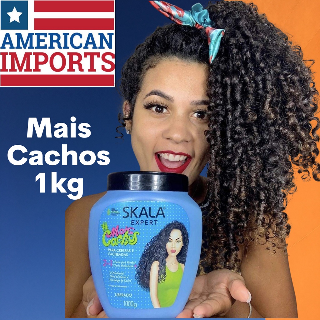 [ORI USA] Skala Expert Mais Cachos Curly Hair Treatment Cream - 1000g