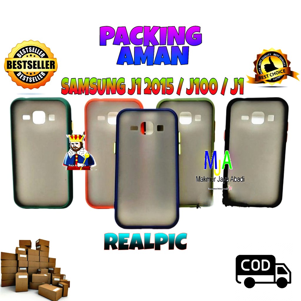 SOFTCASE SAMSUNG GALAXY J100 J1 2015 J1 - CASE MATTE FULL COLOUR MY CHOICE BUMPER CASE PELINDUNG KAMERA