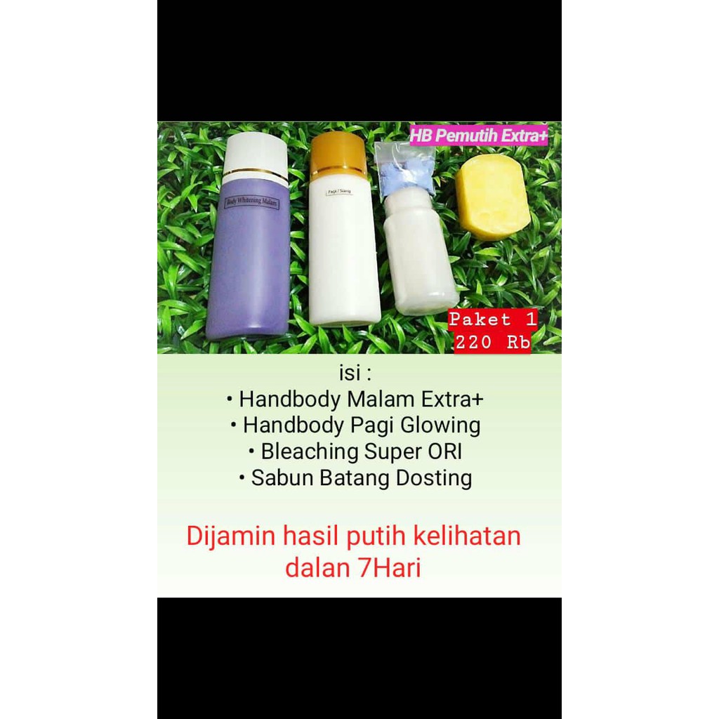 HANDBODY PEMUTIH ANGGUR DOBLE DOSIS