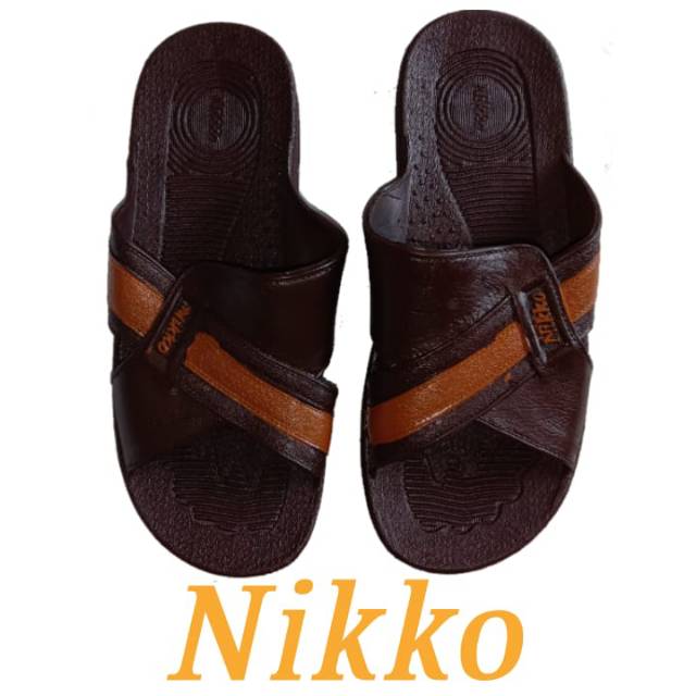Sandal selop karet Nikko murah