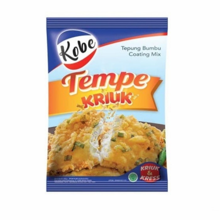 

pakai-siap-tepung-bumbu-tepung- kobe tepung tempe goreng kriuk 70gram 70 gram (ex 75gram 75 gram)