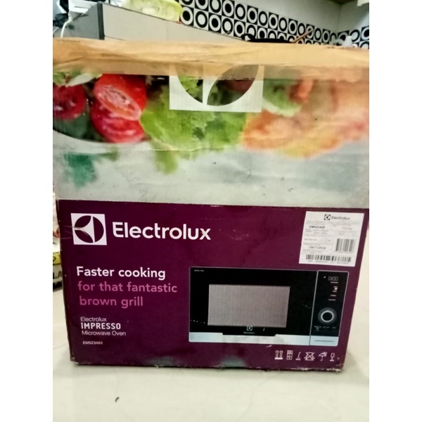 microwave oven electrolux (23 L)