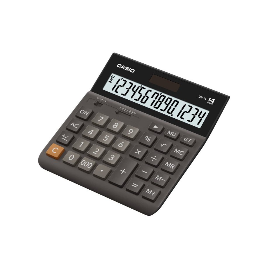 

CALCULATOR / KALKULATOR CASIO DH-14 ORIGINAL (BLACK) MURAH