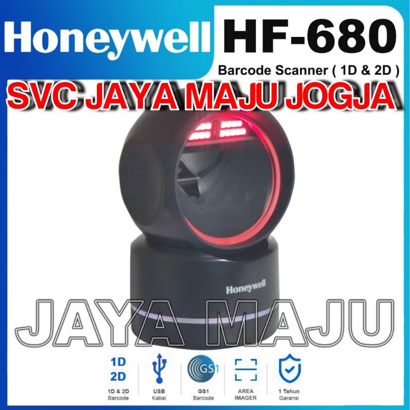 HONEYWELL  HF 680  -  USB  -  1D 2D  ||  BARCODE SCANNER - IMAGER - ORBIT - OMNI / DUDUK  ||  QRCODE