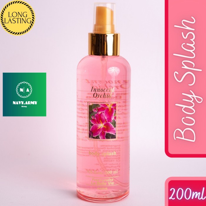 Parfum Cewek Innocent Orchid Yves Laroche  Body Splash 200ml