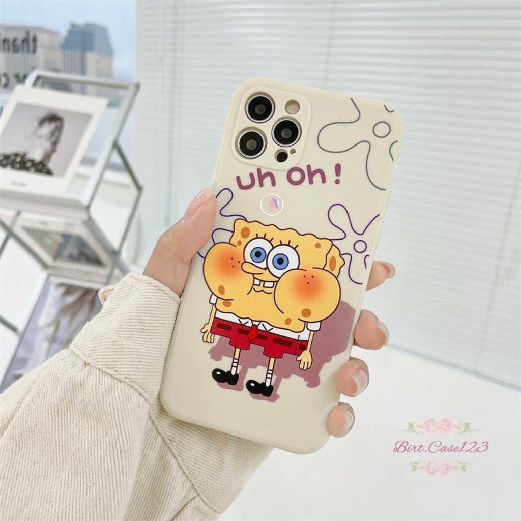 SOFTCASE MACARON PELINDUNG KAMERA CUSTOM SPONGEBOB OPPO VIVO SAMSUNG REALME XIAOMI IPHONE INFINIX FOR ALL TYPE BC6615