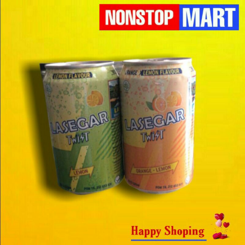 

LASEGAR TWIST Larutan Penyegar 320 ml varian rasa