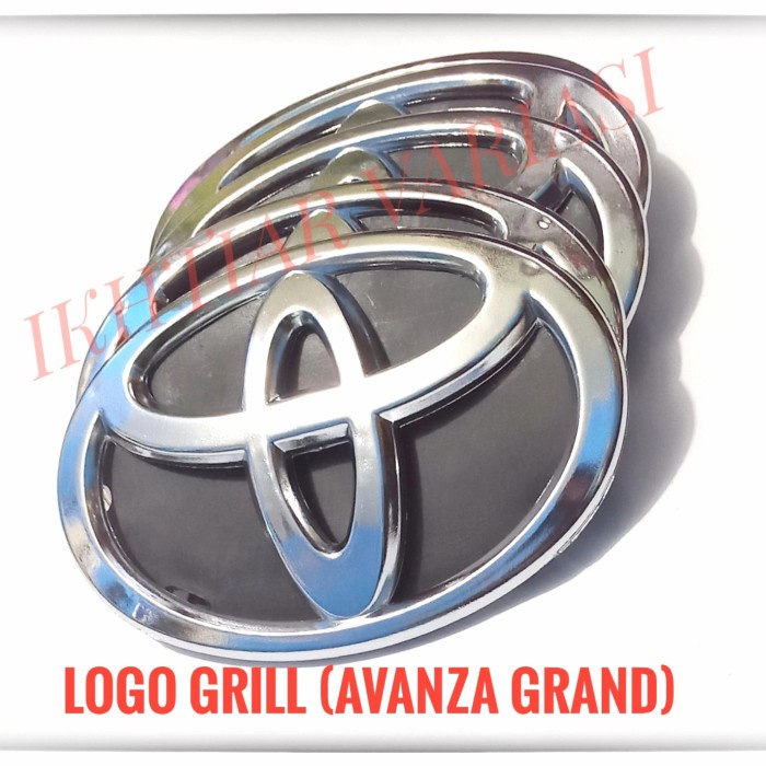 Logo Depan Avanza grand lambang Toyota Avanza Grand Logo Grill Avanza
