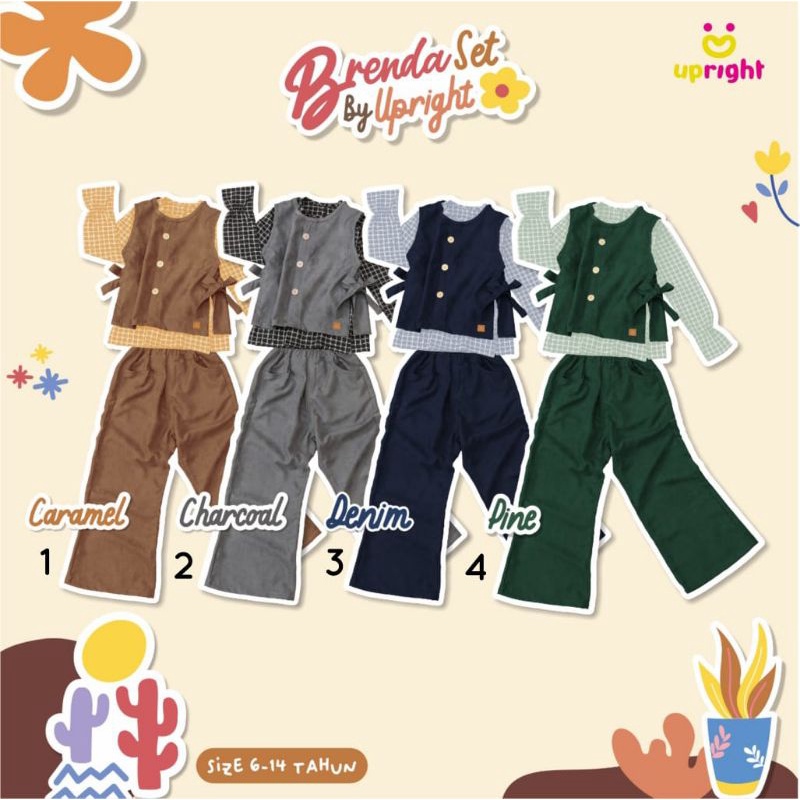 Ready Brenda One Set size 6-14t By Upright