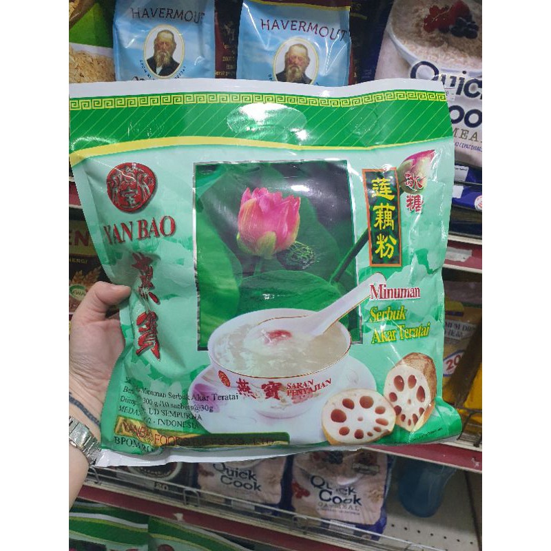 

YAN BAO minuman serbuk akar teratai lotus