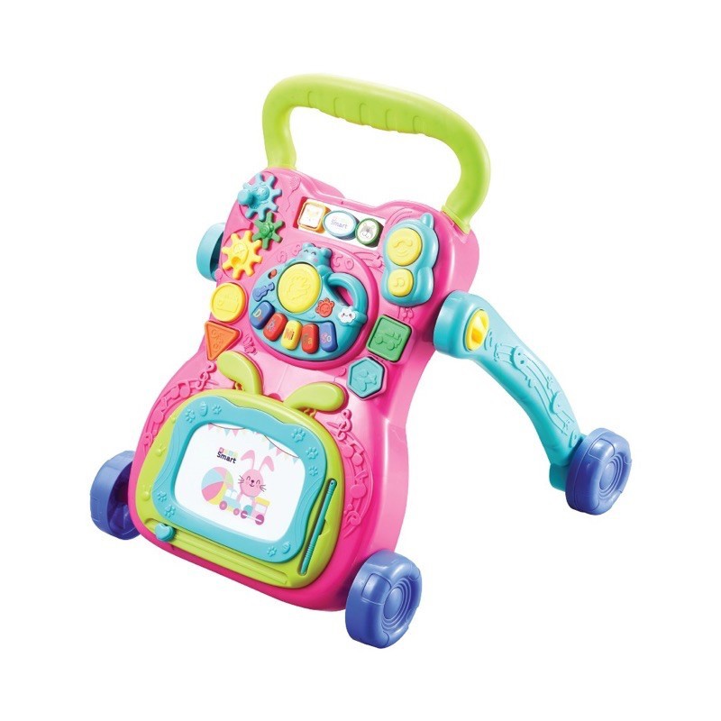 Bebe Smart Play Along Walker Pink Rabbit