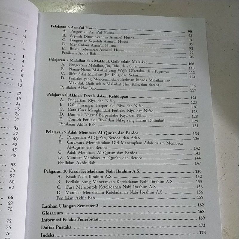 ORI buku ayo memahami akidah akhlak k13 kelas 7 edisi terbaru penerbit Erlangga