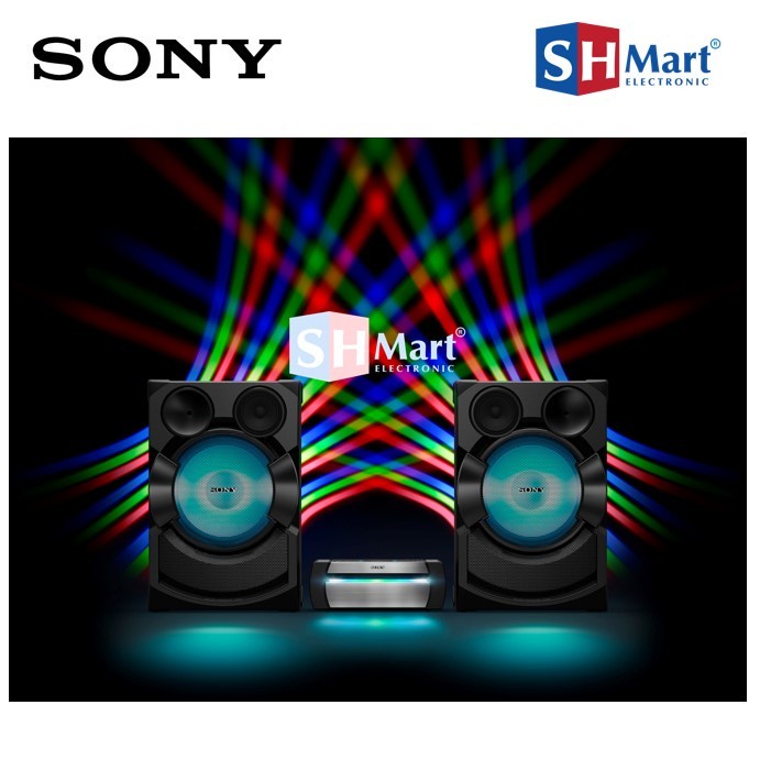 SONY COMPO HOME AUDIO SYSTEM WITH DVD BLUETOOTH SHAKE-X70D SHAKE X70D