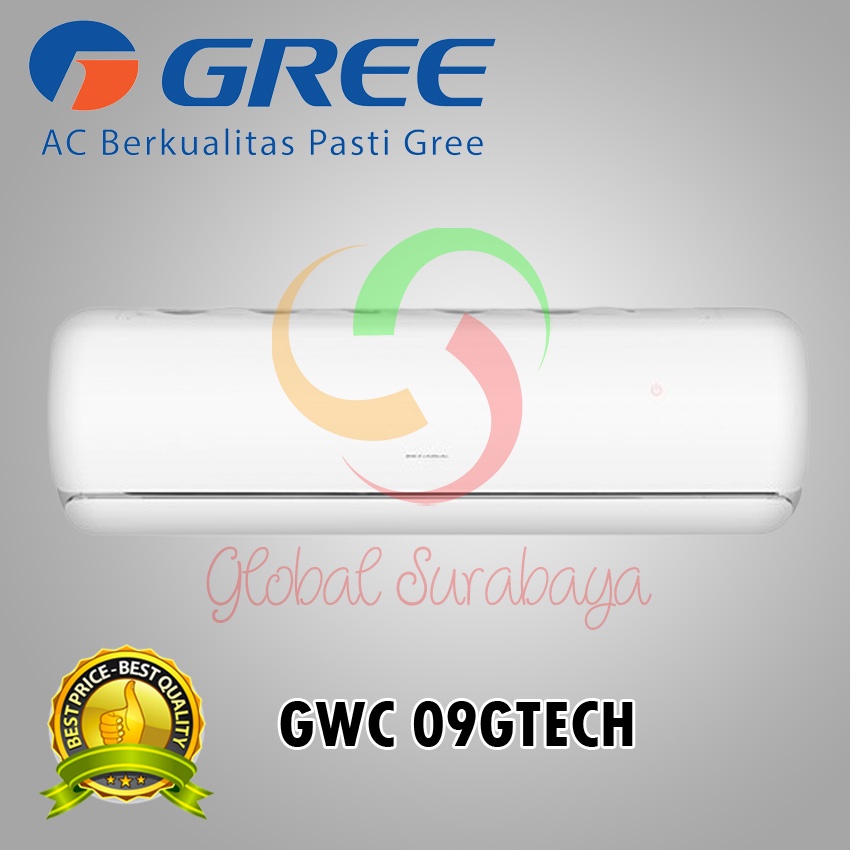 Gree G-Tech AC Split 1 PK Healthy Smart Inverter GWC-09GTECH