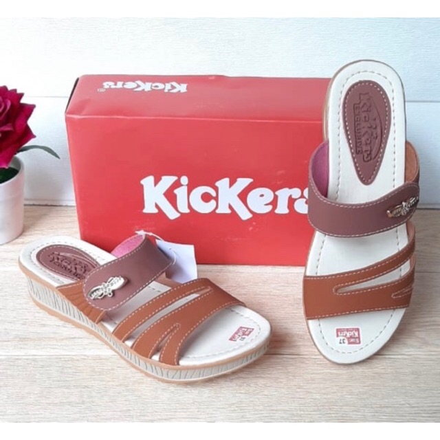 SANDAL KICKERS WEDJES KODE BAN 2 UKIR