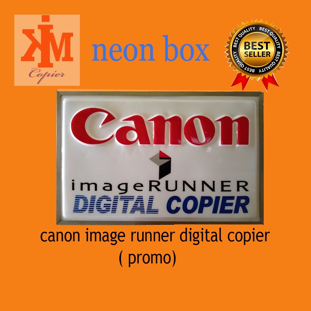 neon box canon imagerunner   promo  