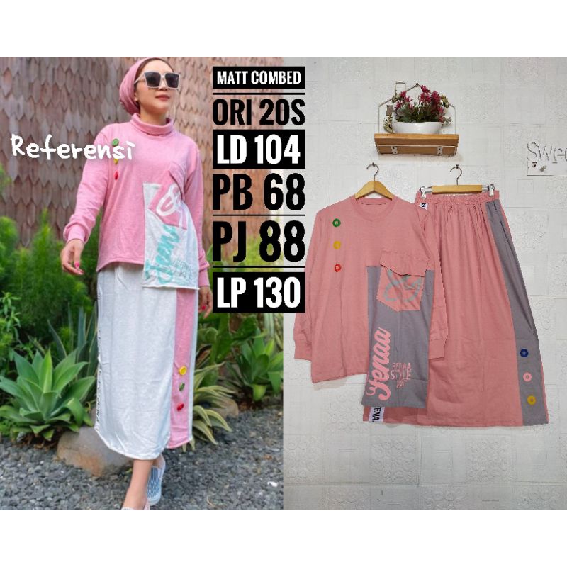 stelan rok terbaru model numia