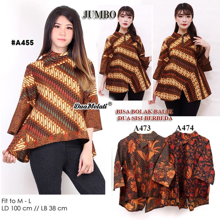 Atasan Batik Wanita A455