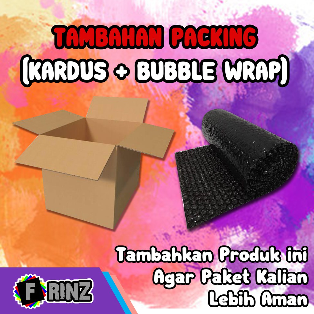

TAMBAHAN PACKING ~ EXTRA PACKAGING KARDUS DUS BUBLE WRAP