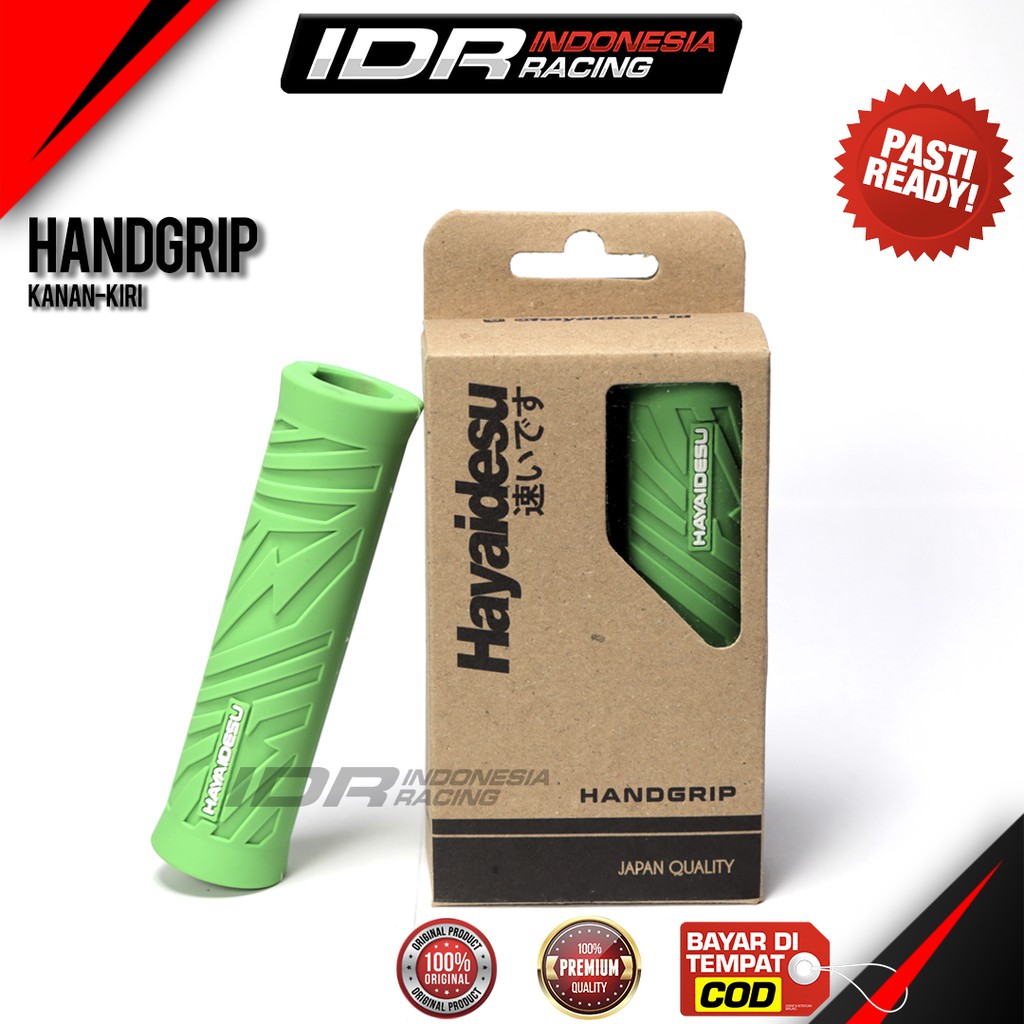 Handfat Handgrip Grip Hayaidesu Storm Stang Sarung Gas Universal Original Nmax Pcx Adv Vario Aerox Xmax Beat Scoopy Mio