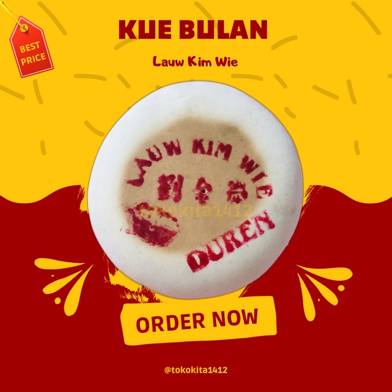 Kue Bulan Lauw Mooncake Tong Jiu Pia Ny. Lauw (Lauw Kim Wie) Halal - Nyonya Lauw Phia