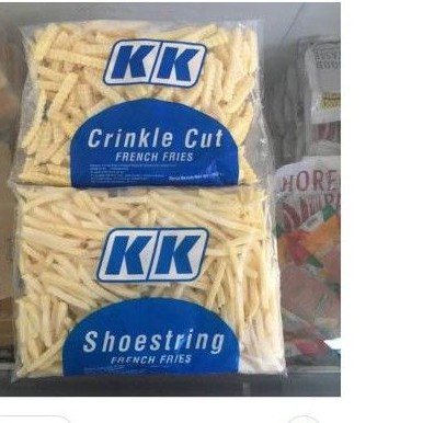 

kentang km shoestring/crincle cut