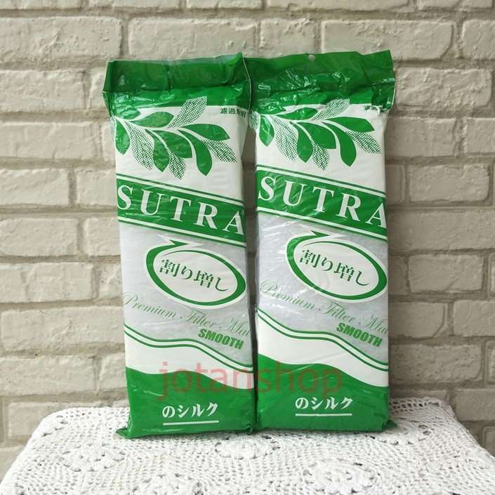 kapas SUTRA SULTRA 2 lapis busa media filter aquarium aquascape