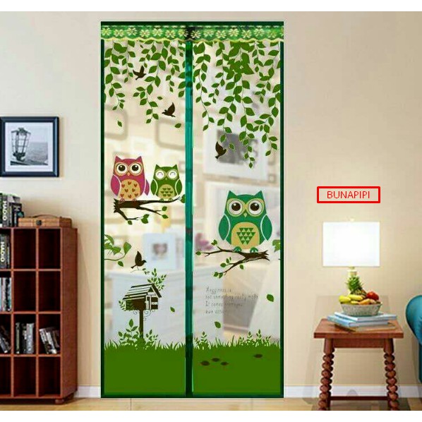 Tirai Magnet Anti Nyamuk / Tirai Magnet Anti Nyamuk Murah / Gorden Karakter / Tirai Magnet Pintu