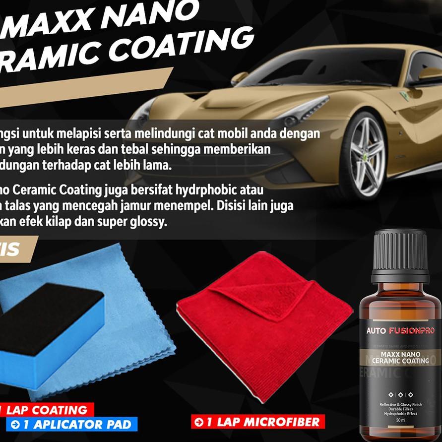 Jual Miliki Maxx Nano Ceramic Coating by AUTOMAXX INDONESIA - 9H, Efek