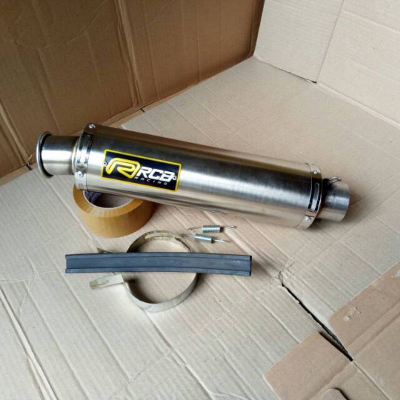 Silincer knalpot rcb inlet 50 ngebas adem ulem
