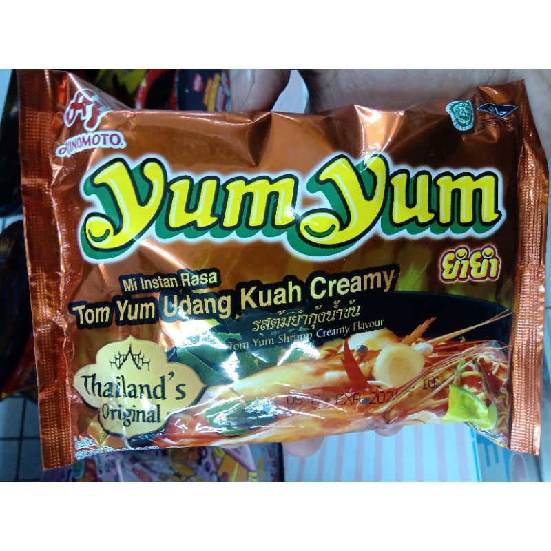 

Yum Yum Tom Yum Shrimp Creamy Flavor Noodles